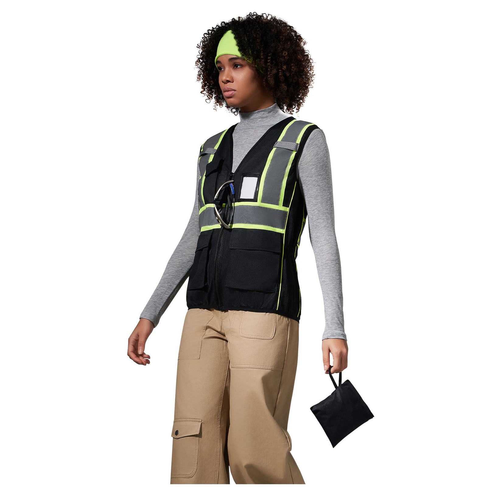 Xsmall high visibility vest with pockets
