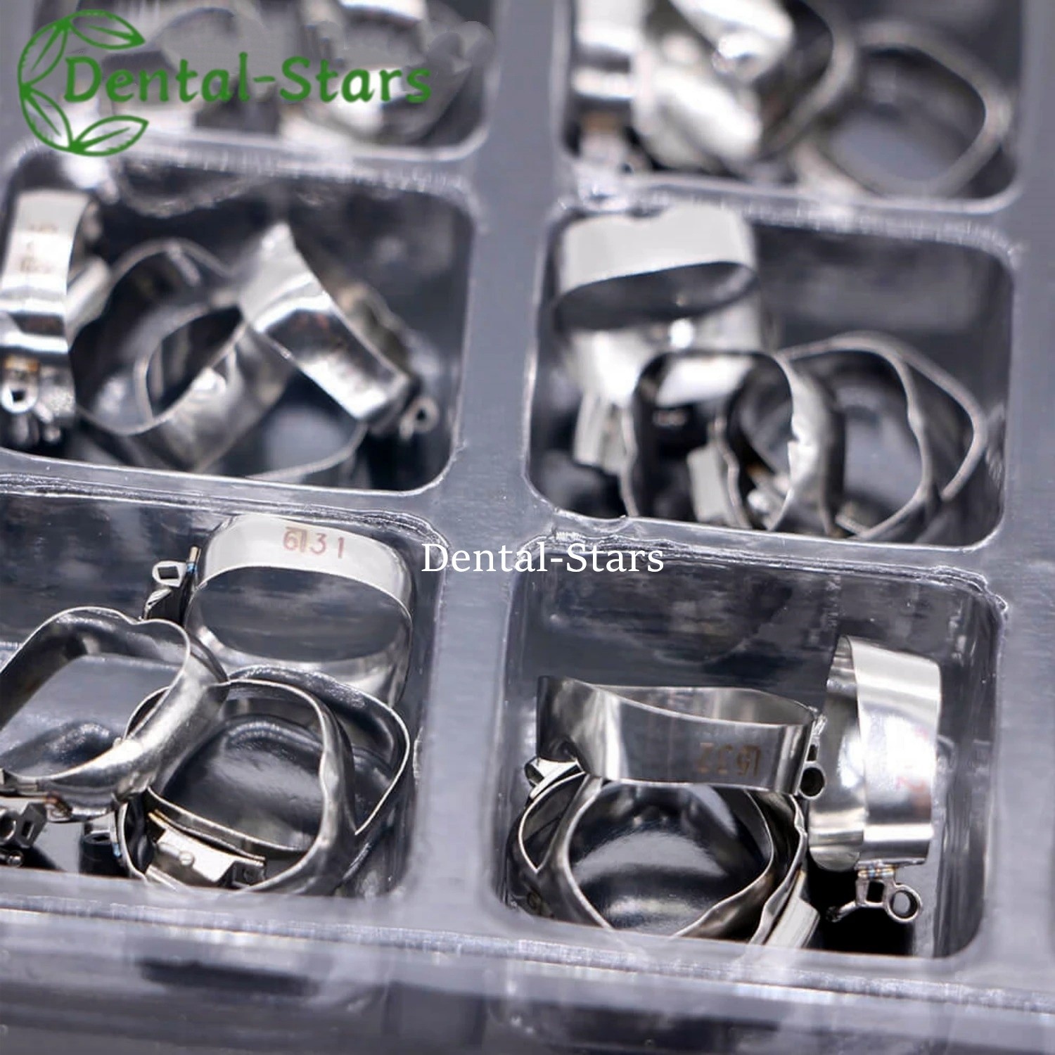 80 Pcs Dental Orthodontic Buccal Tube 1st Molar With Bands Roth/MBT 022″ 16#-35#