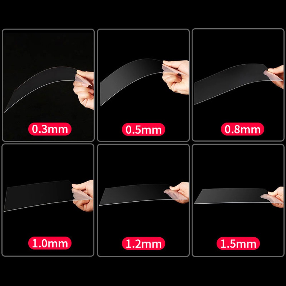 Translucent PVC Plastic Sheet Thin Clear Plastic Panel PVC Plat Thick 0.2mm-3mm