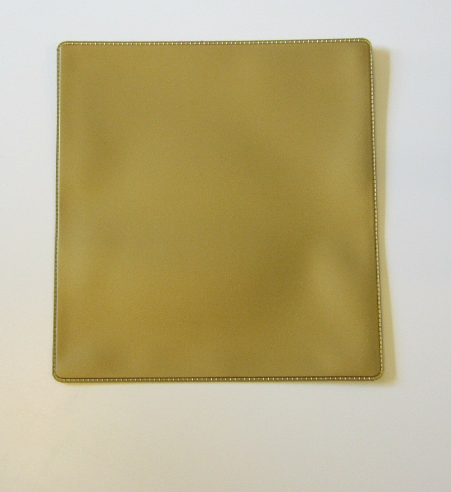 1 NEW GOLD VINYL CHECK BOOK COVER & 12 NEW CHECKBOOK TRANSACTION REGISTERS