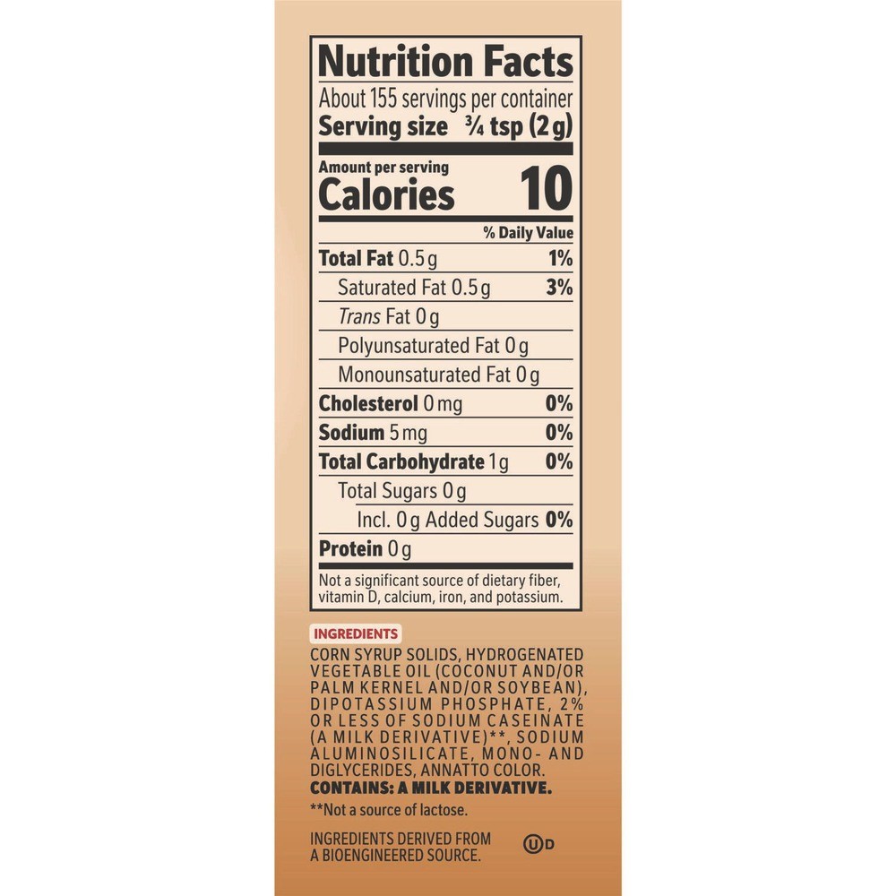 Coffee-mate 55882 11 oz. Original Flavor Powdered CRMer New