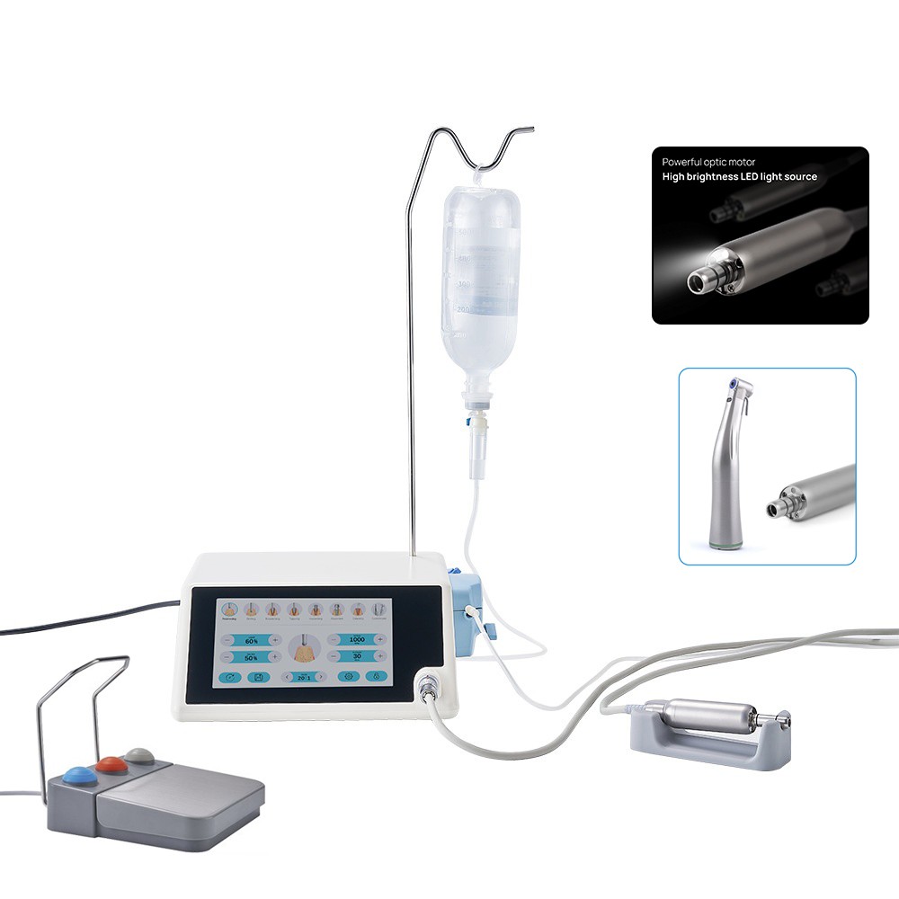 80 Ncm 100-240V Dental Implant Motor System with 20:1 Handpiece