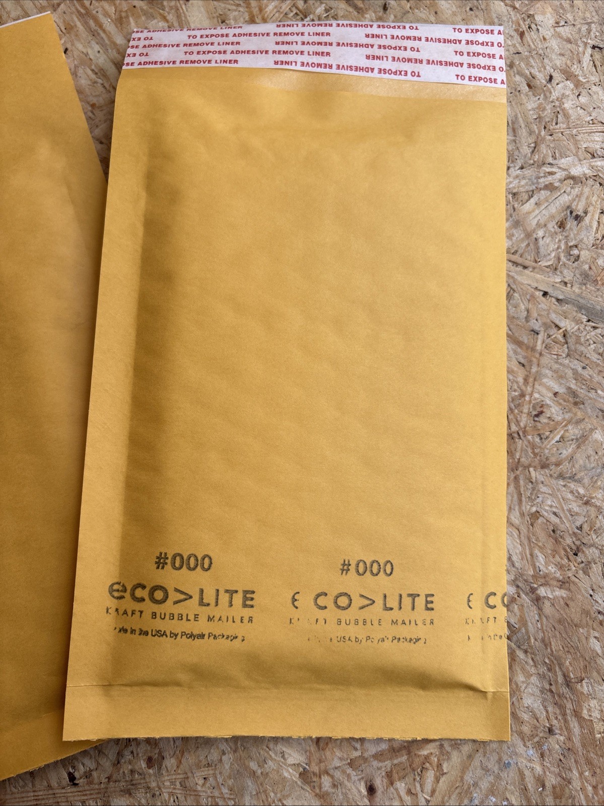 100 #000 4×8 Kraft Paper Bubble Padded Envelopes Mailers 4″x8″