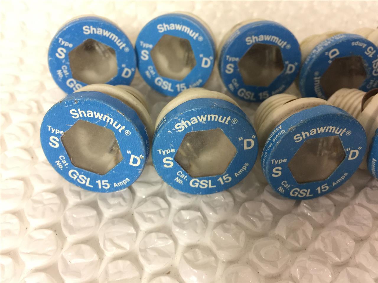 GSL-15 Shawmut FUSE 15A 125V (Lot 14)