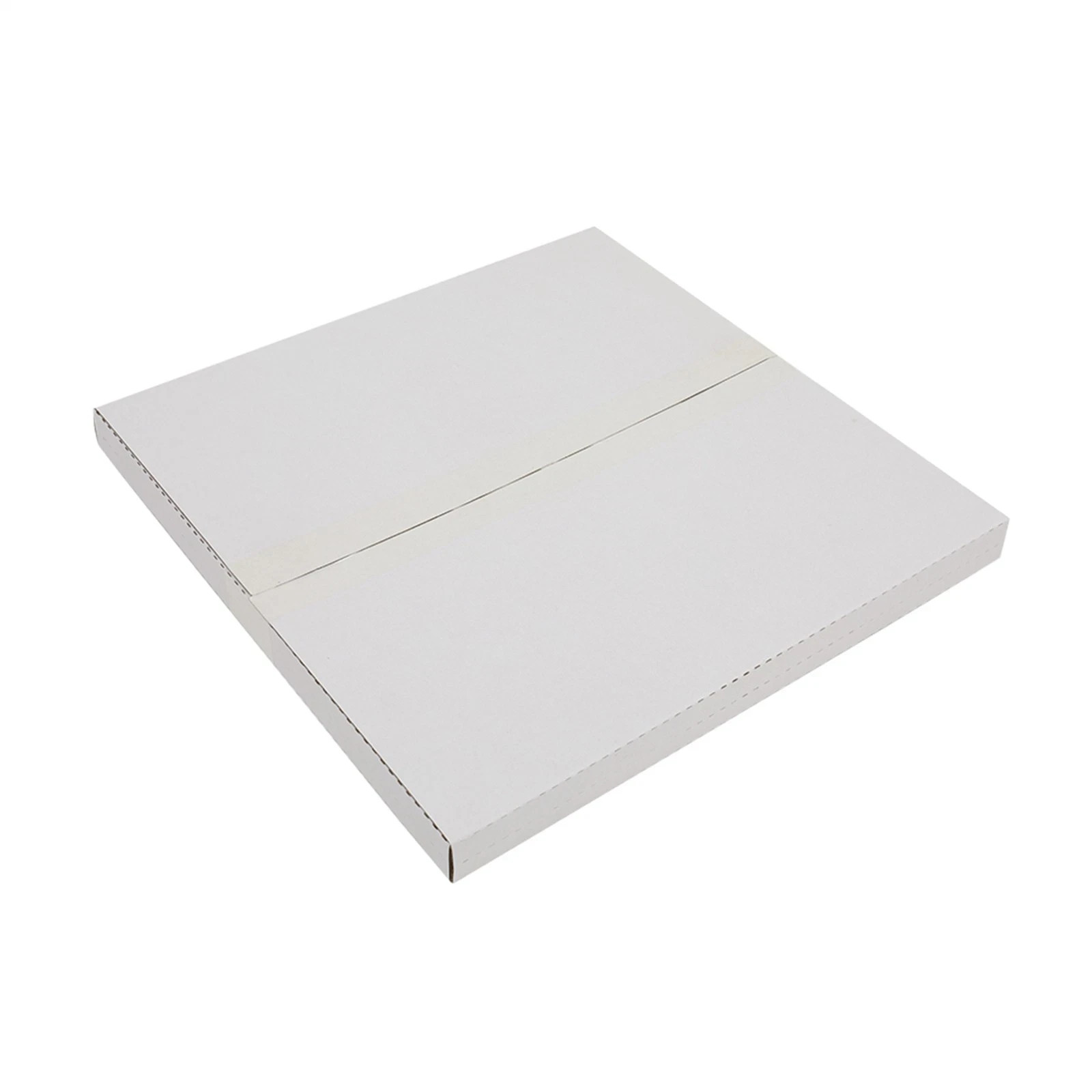 100 Pack Vinyl Record Mailers 12.5″ x 12.5″ x 1″ White Vinyl Record Shipping Box