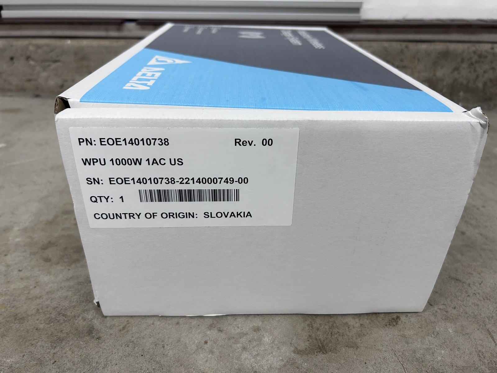 *NEW* DELTA Industrial Wireless Charger System WPU 1000W 1AC EU 1KW EOE14010739