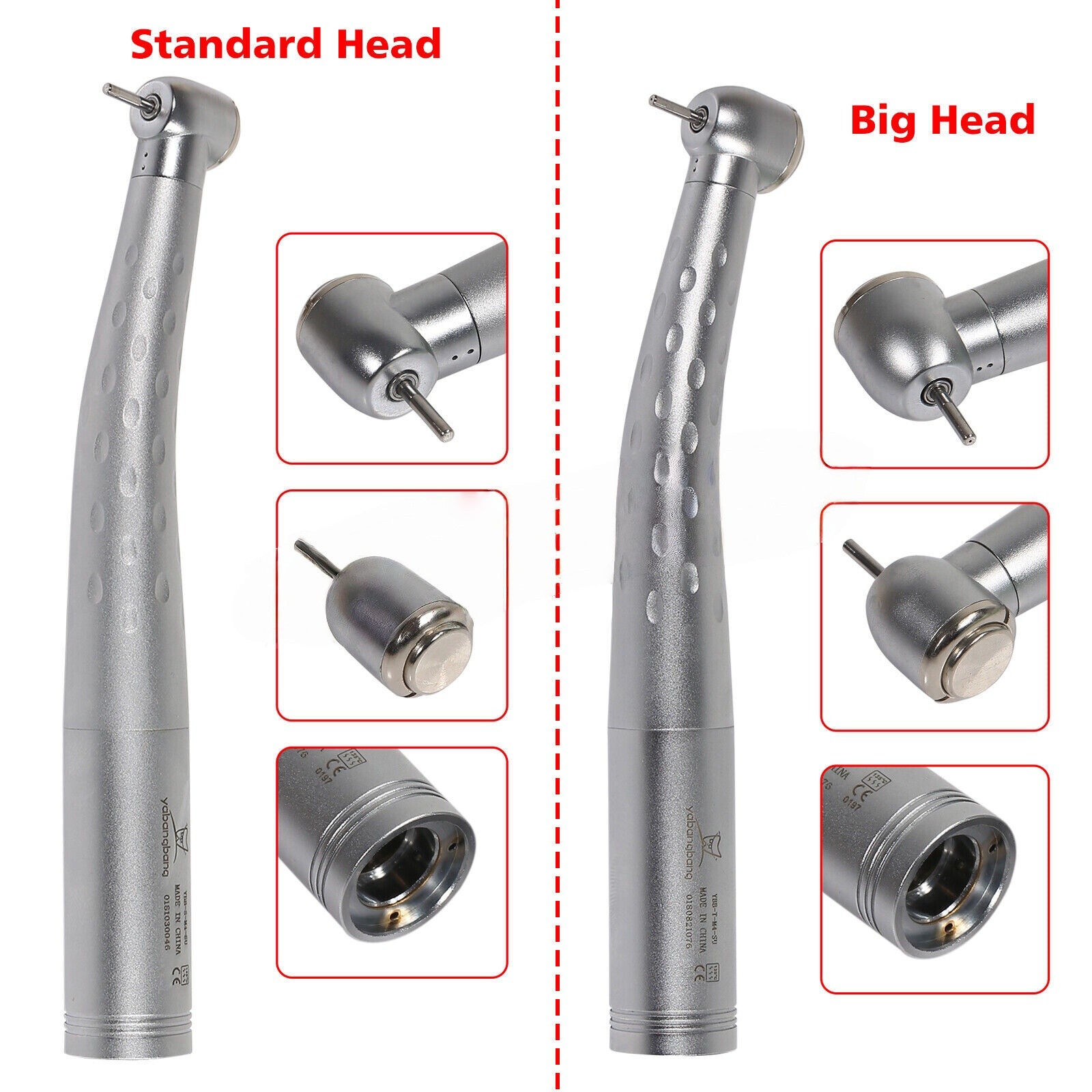 KAVO Style Dental High Speed Handpiece Turbine +4 Hole Quick Coupler 360° Swivel