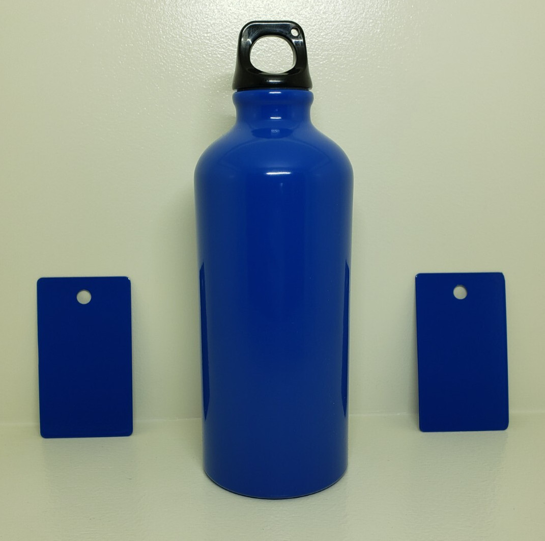 Vivid Blue Gloss Powder Coating Paint 1lb USA Made