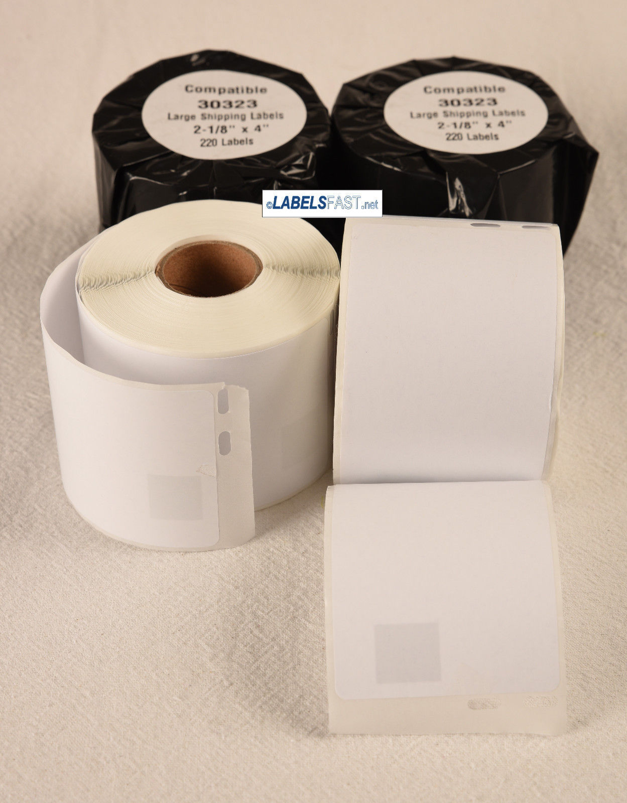 DYMO® Compatible 30323 Multipurpose White Address Labels Internet Shipping Tag