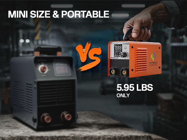 HITBOX Professional 160A 2IN1 IGBT Welder MMA Lift TIG Portable Welding Machine