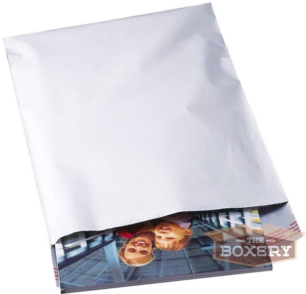 500 12×15.5 WHITE POLY MAILERS ENVELOPES BAGS 12 x 15.5