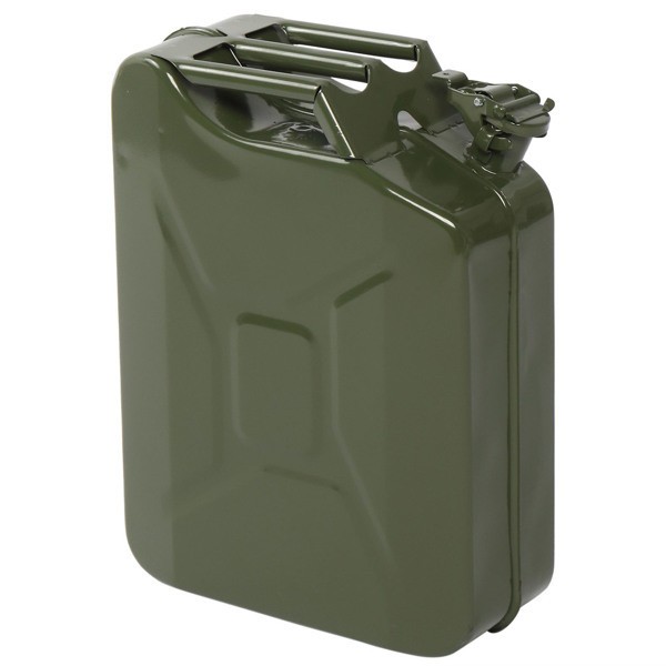 3 Pcs 20L Portable American Fuel Oil Petrol Diesel Storage Can Army Green
