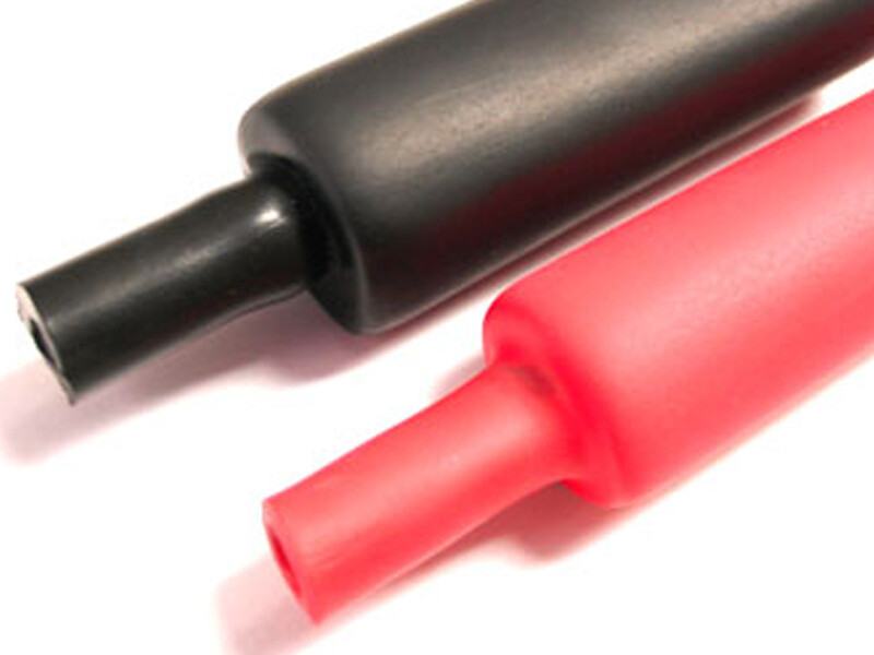 3:1 Dual Wall adhesive Heat shrink , Shrink Wrap tubing 1/4″ 6.4mm red 25 feet