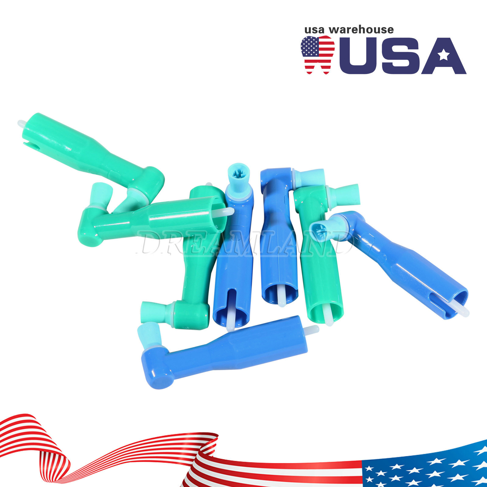 100/500 pcs Dental Disposable Prophy Angles Top Quality Money back guarantee!