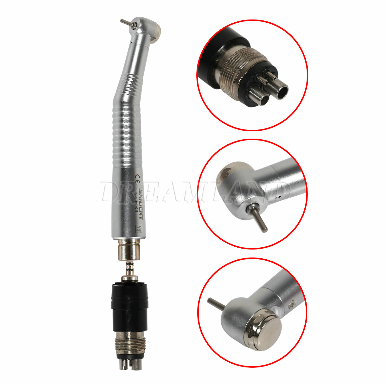 1-10 xSmall Head NSK Style Dental High Speed Handpiece with 4Hole Coupler