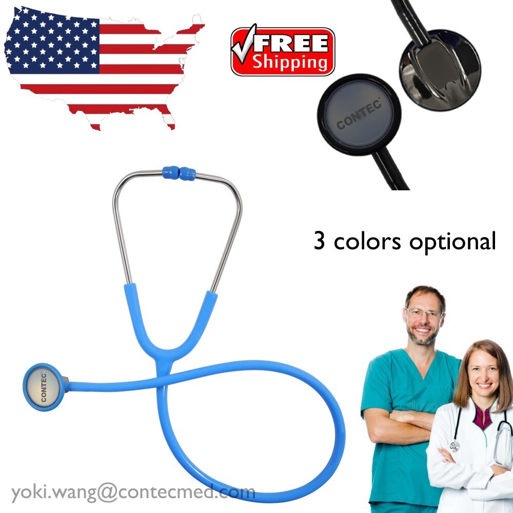 FDA CE SC12 Cardiology Stethoscopes Estetoscopio Zinc Alloy Head Stethoscope