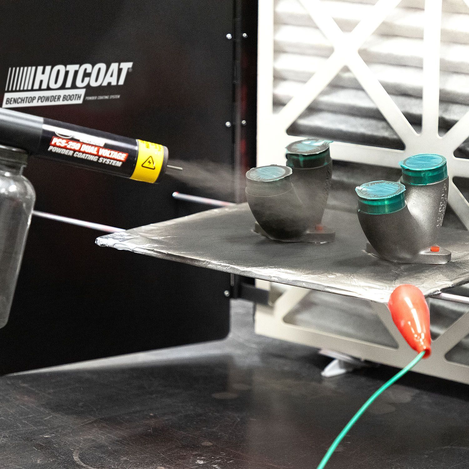 Eastwood HotCoat PCS-250 Powder Coating Gun, Benchtop Oven & Booth Kit