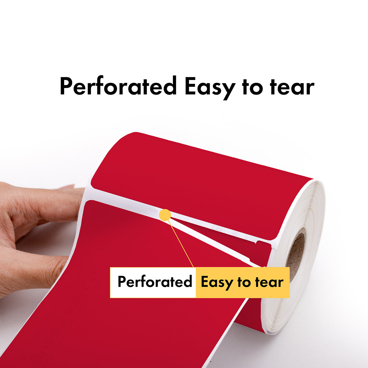 2.25×1.25 Direct Thermal Labels All Colors 6 colors 1 of each, 1,000 labels roll