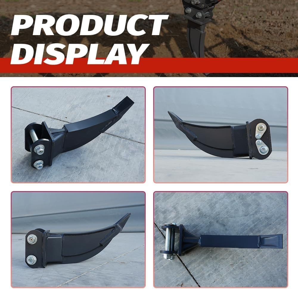HUAYEE Mini Excavator Attachments Ripper for 0.8-1.5 Ton Small Digger Free ship