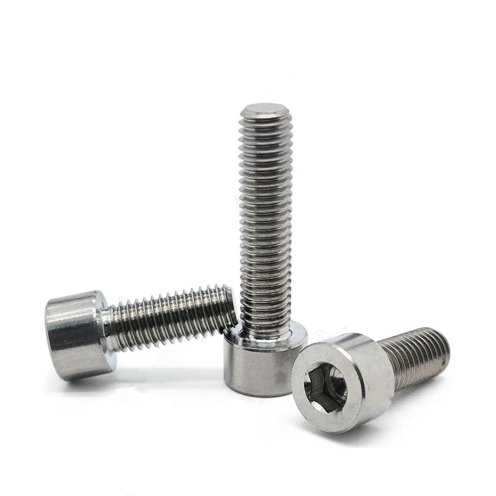 GR2 Titanium Allen Hex Socket Bolts Cap Head Screws M1.6 M2 M2.5 M3 M4 M5 M6 M8