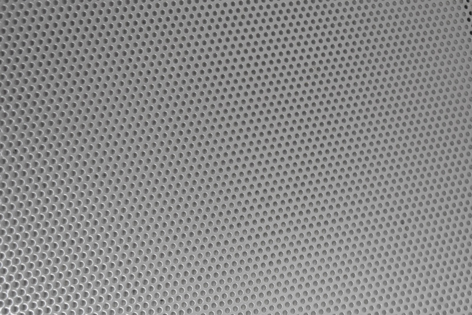 HP1812 Flanged Perf Panel 16.25 In X 10.25 In Perforated Metal Sheet Silver
