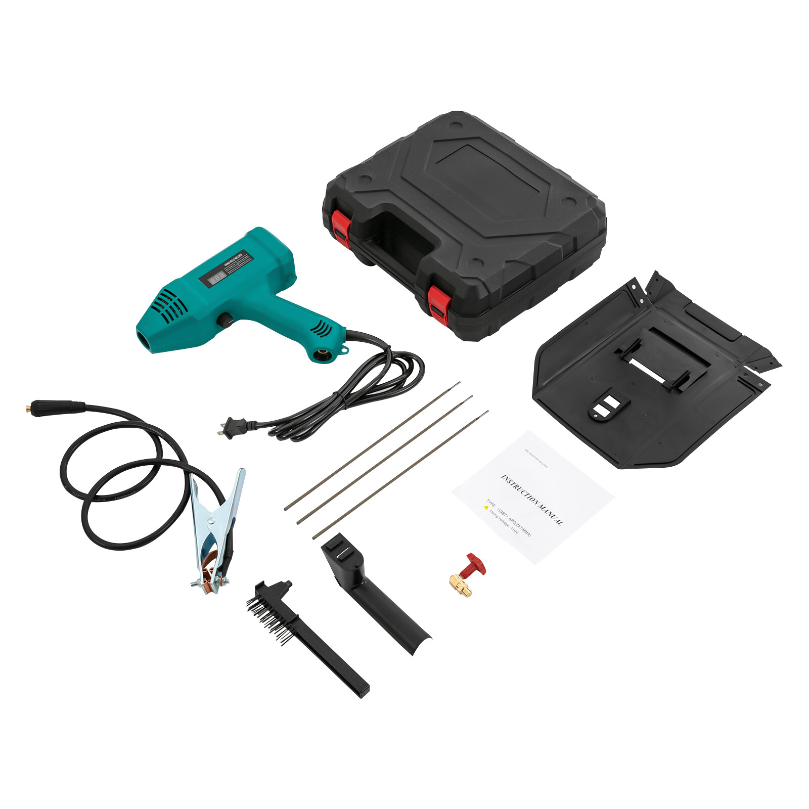 Portable Welder Hand Held Welding Machine Kit 110V 3000W Digital Welder Tool 3KW