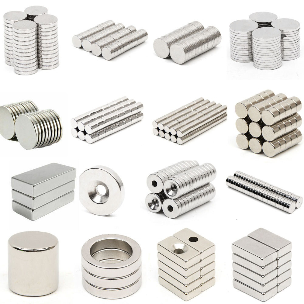 10 100 Round Disc Block Square Cube Magnets Rare Earth Neodymium N52 N50 N48