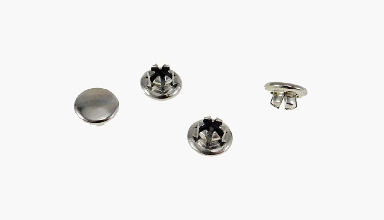 (4 PACK) 3/16″ Nickel Plated Metal Hole Plugs for .016″-.062″ metal SP-187-NK
