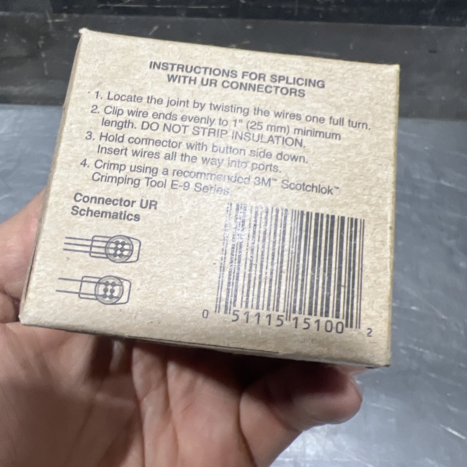 Scotchlok UR 3M connectors 100ct Nos Surplus