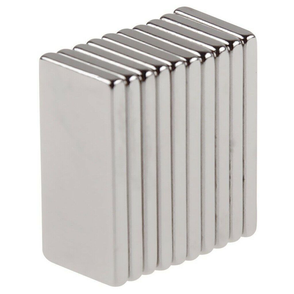 50X Large Neodymium N52 Block Magnet Super Strong Rare Earth Rectangle 20x10x2mm
