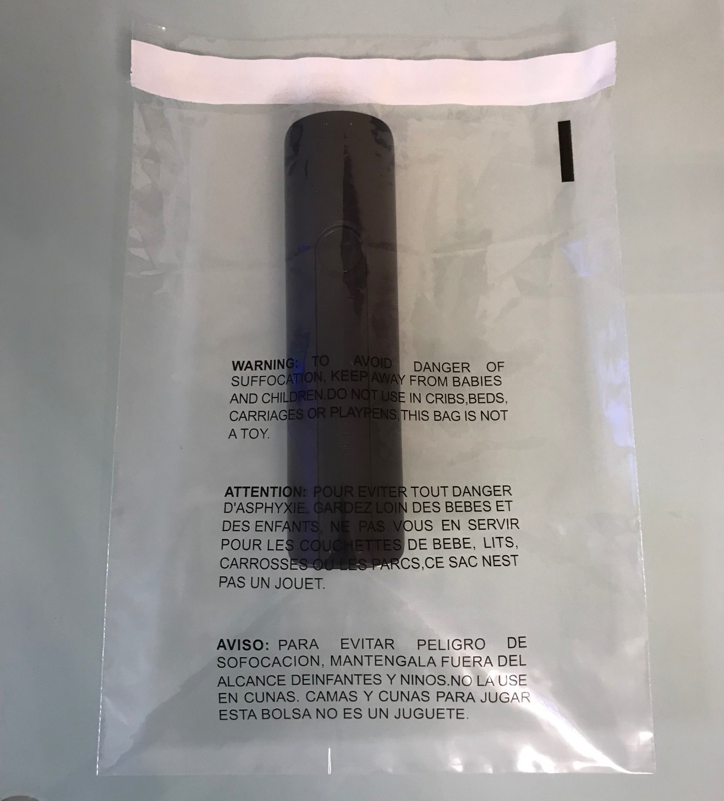 200 12×16 Self Seal Suffocation Warning Clear Poly Bags 1.5 mil – ST ShipMailers