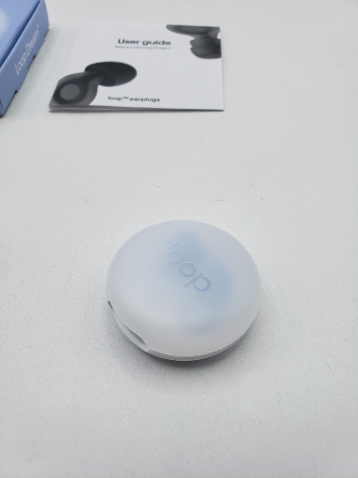 Loop Dream BLUE Silicone/Memory Foam Tips Sleeping Comfortable