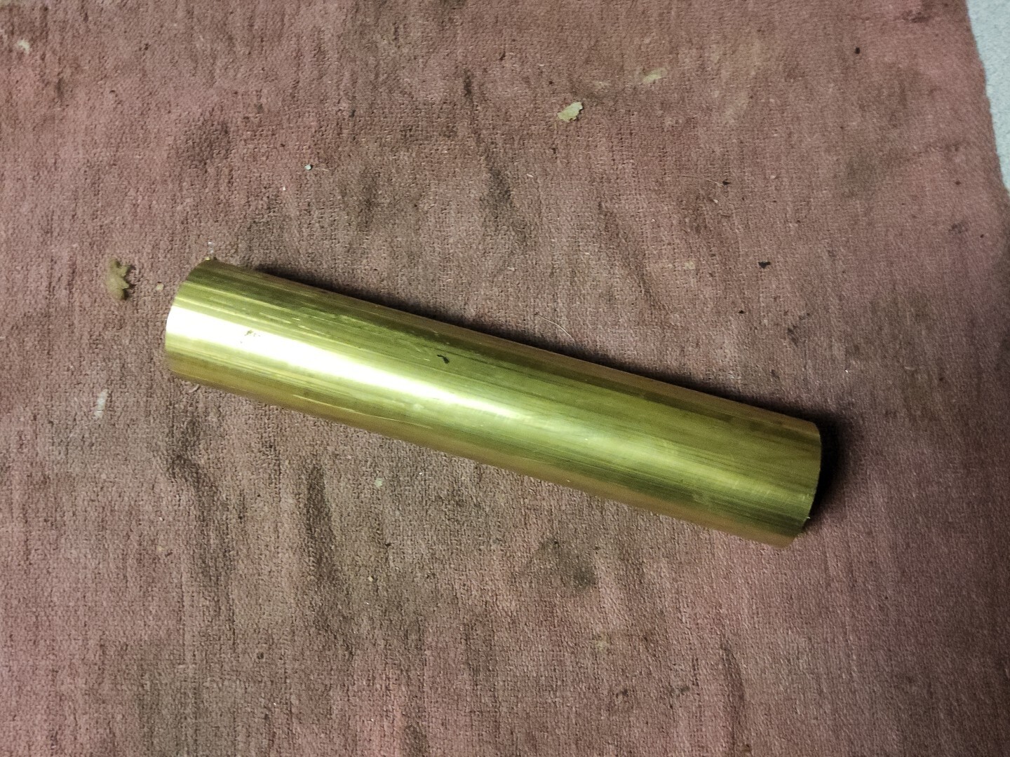1-1/4″ Brass C360 Round Bar 6″ Long H02 Solid Rod New Lathe Bar Stock 1.25″ OD