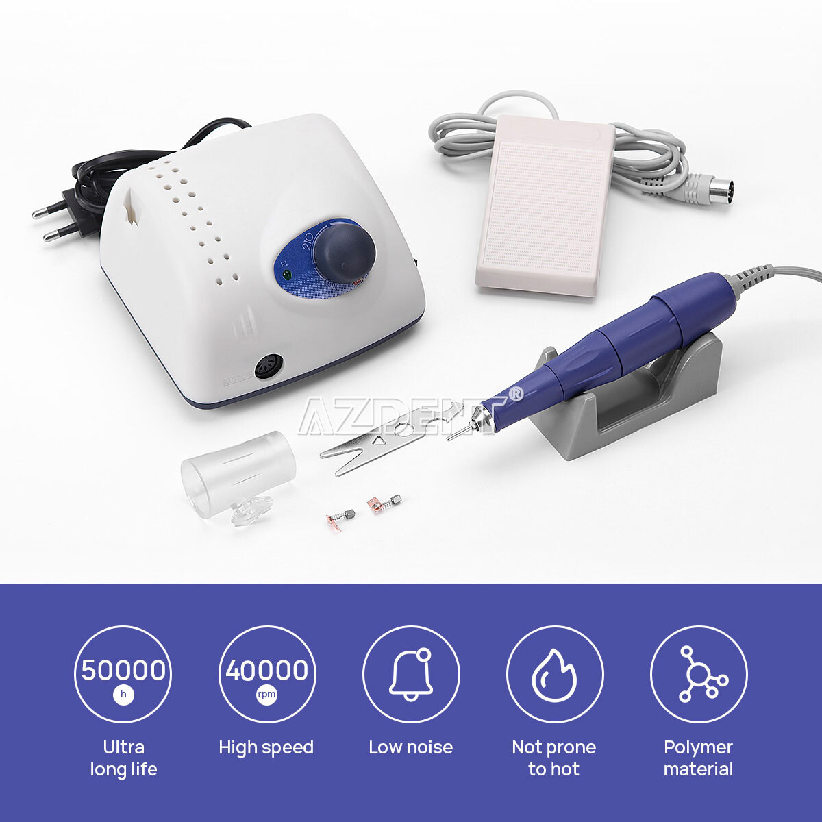 Dental Lab Marathon Electric Micromotor Polishing Unit 40K rpm Motor Handpiece