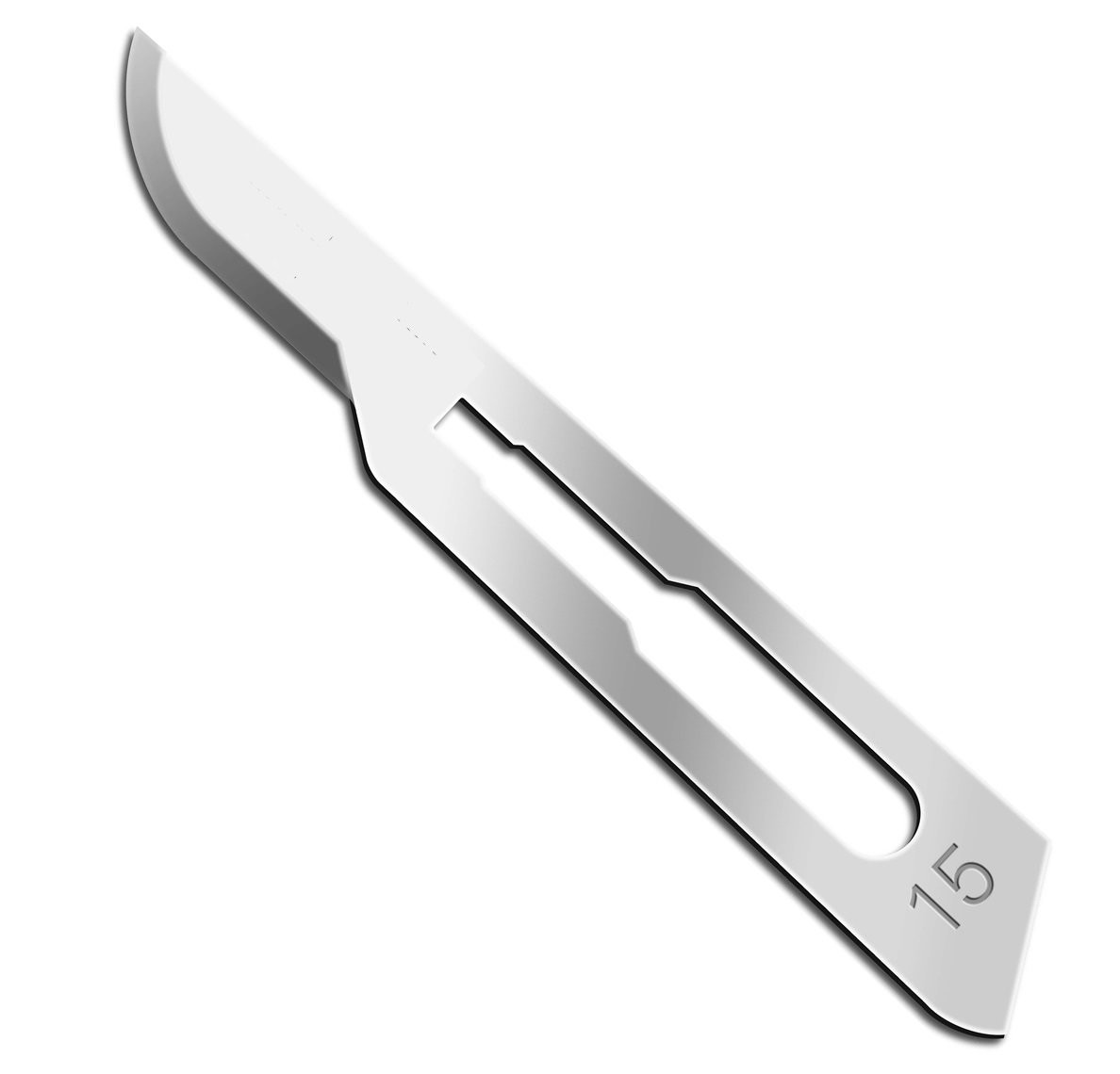 Box of 100 Sterile Surgical Blades #15 – Individually Foil Wrapped, Carbon Steel