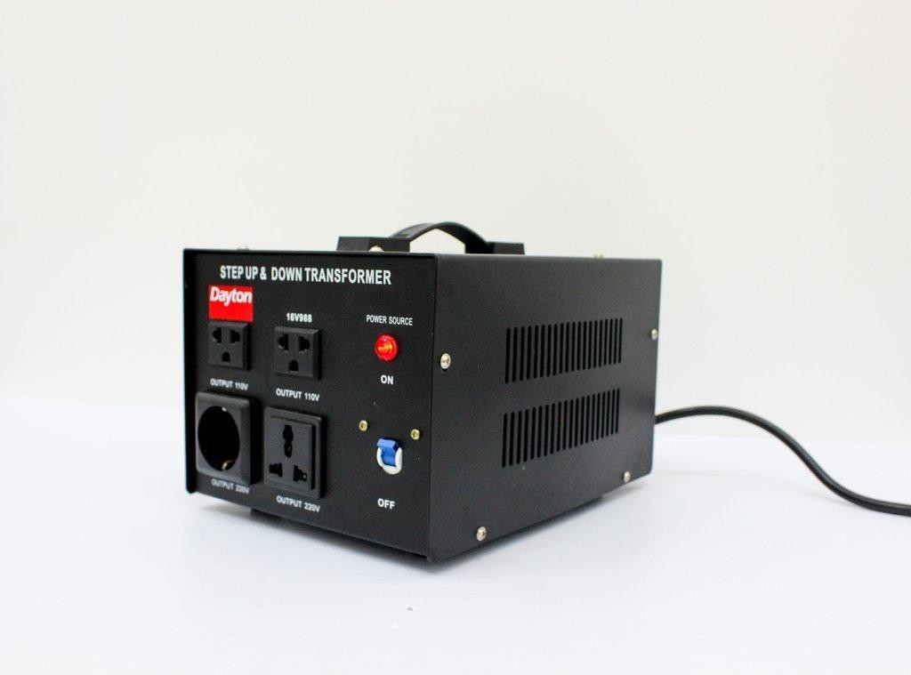 Dayton 3000W Transformer 16V988B Step Up/Down 110-220V Excellent Co (3372100)