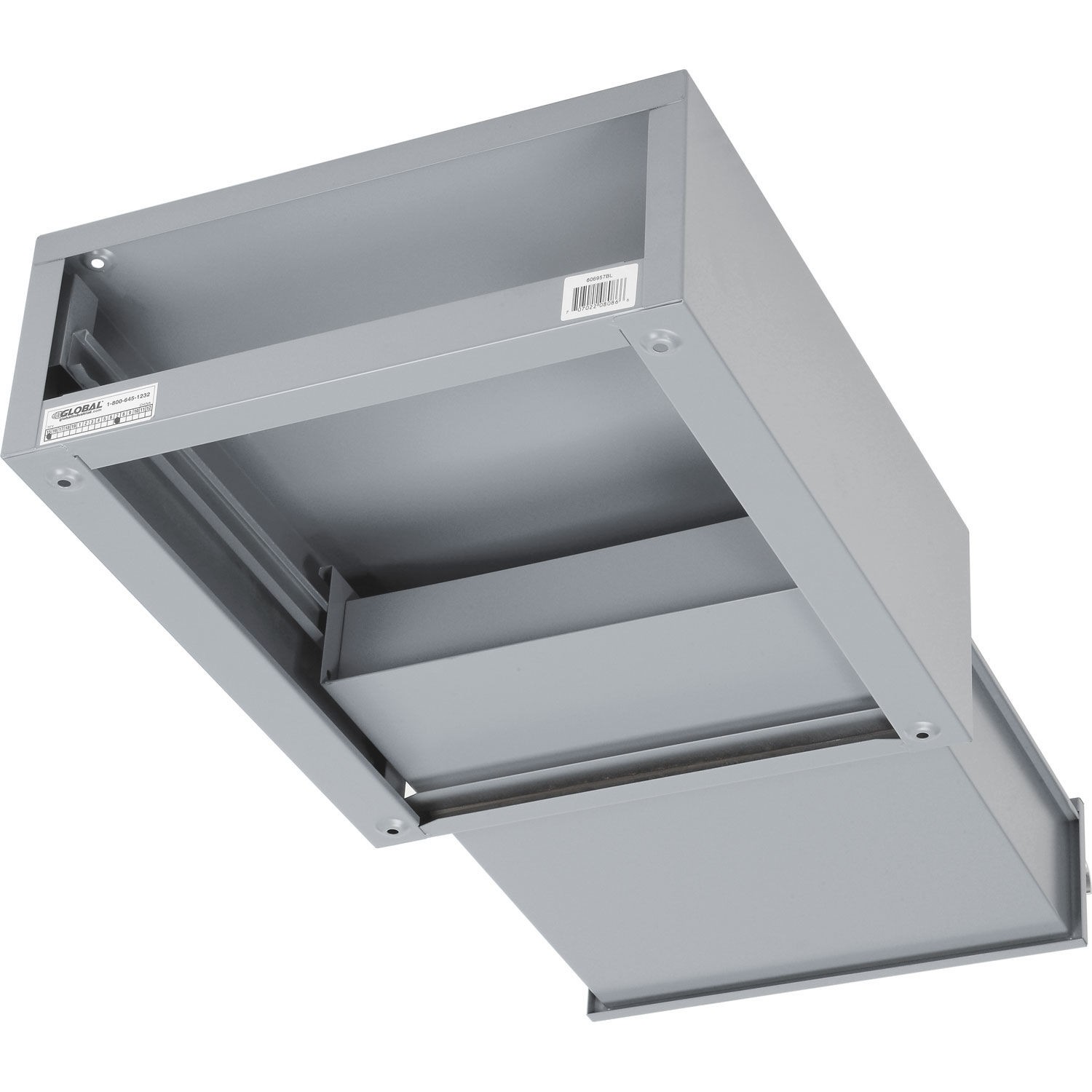 Global Industrial Stacking Workbench Drawer Gray 6″H