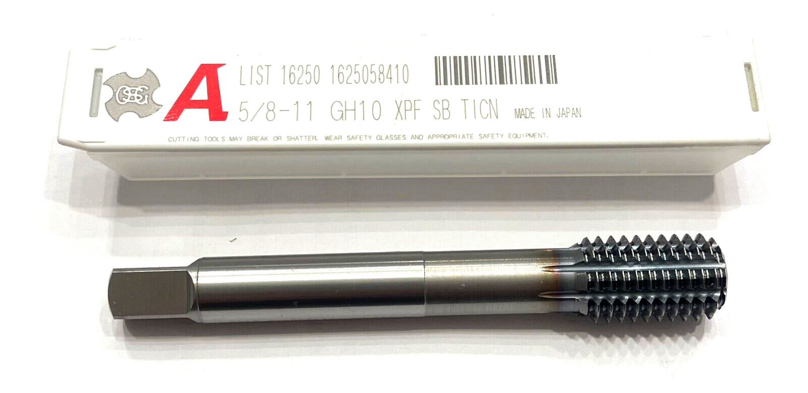OSG 5/8″-11 Cobalt Thread Forming Tap GH10 TiCN Coating Plug Tap 1625058410