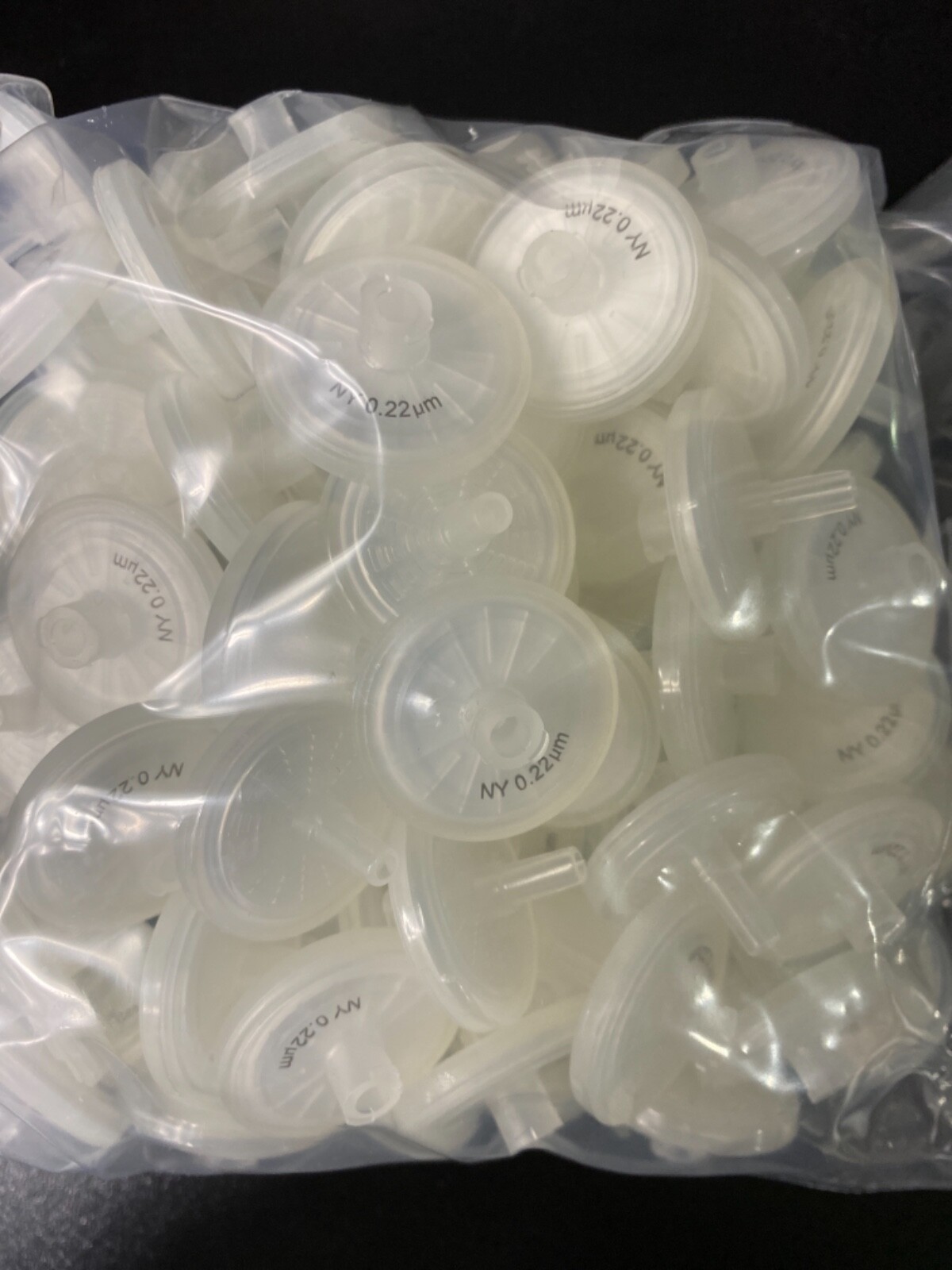 Emerald Scientific Syringe Filter 0.22 um Nylon 25 mm Total of 200 Filters