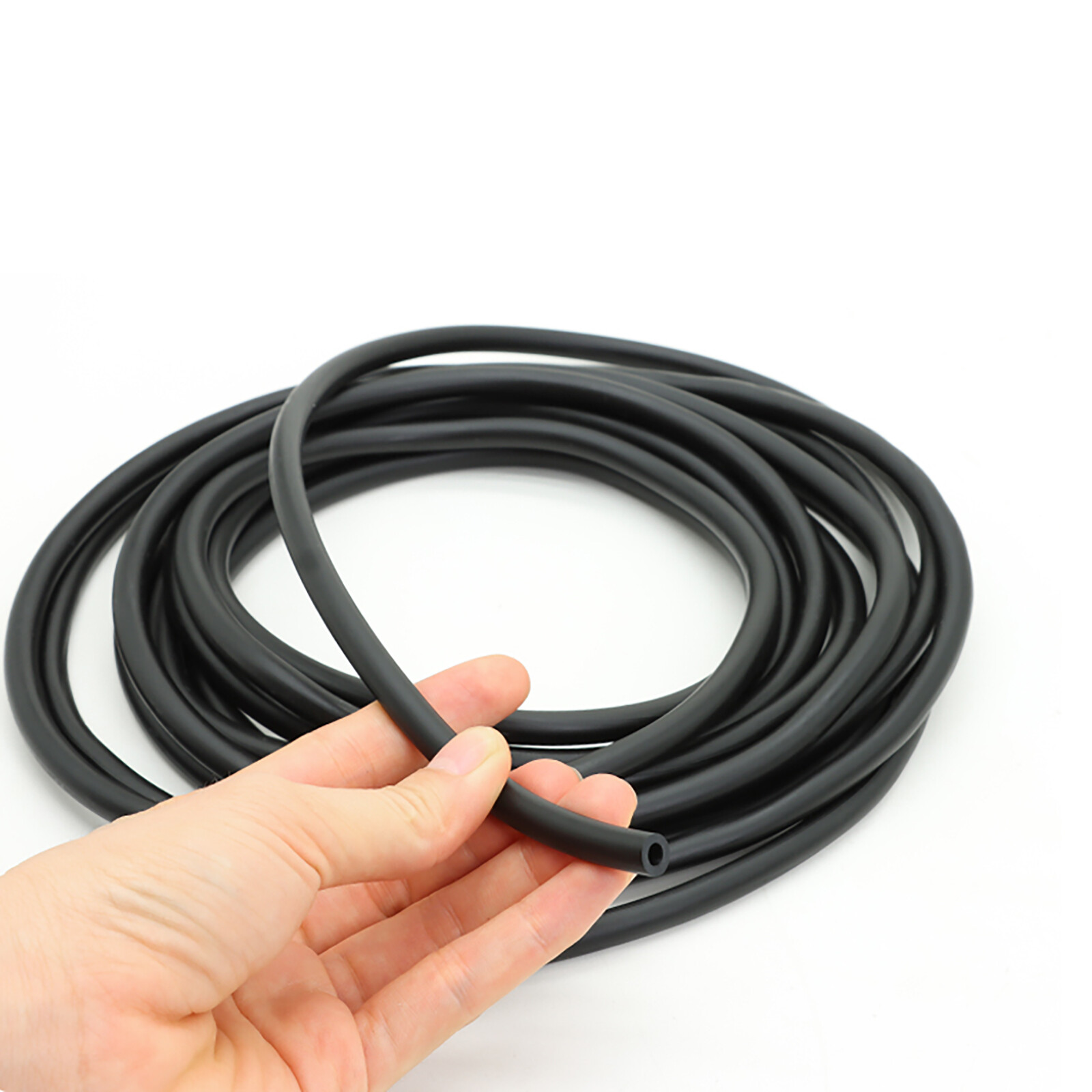 FKM Rubber Fuel Tube Petrol Diesel Oil Line Hose Pipe Tubing Black ID 2mm-8mm
