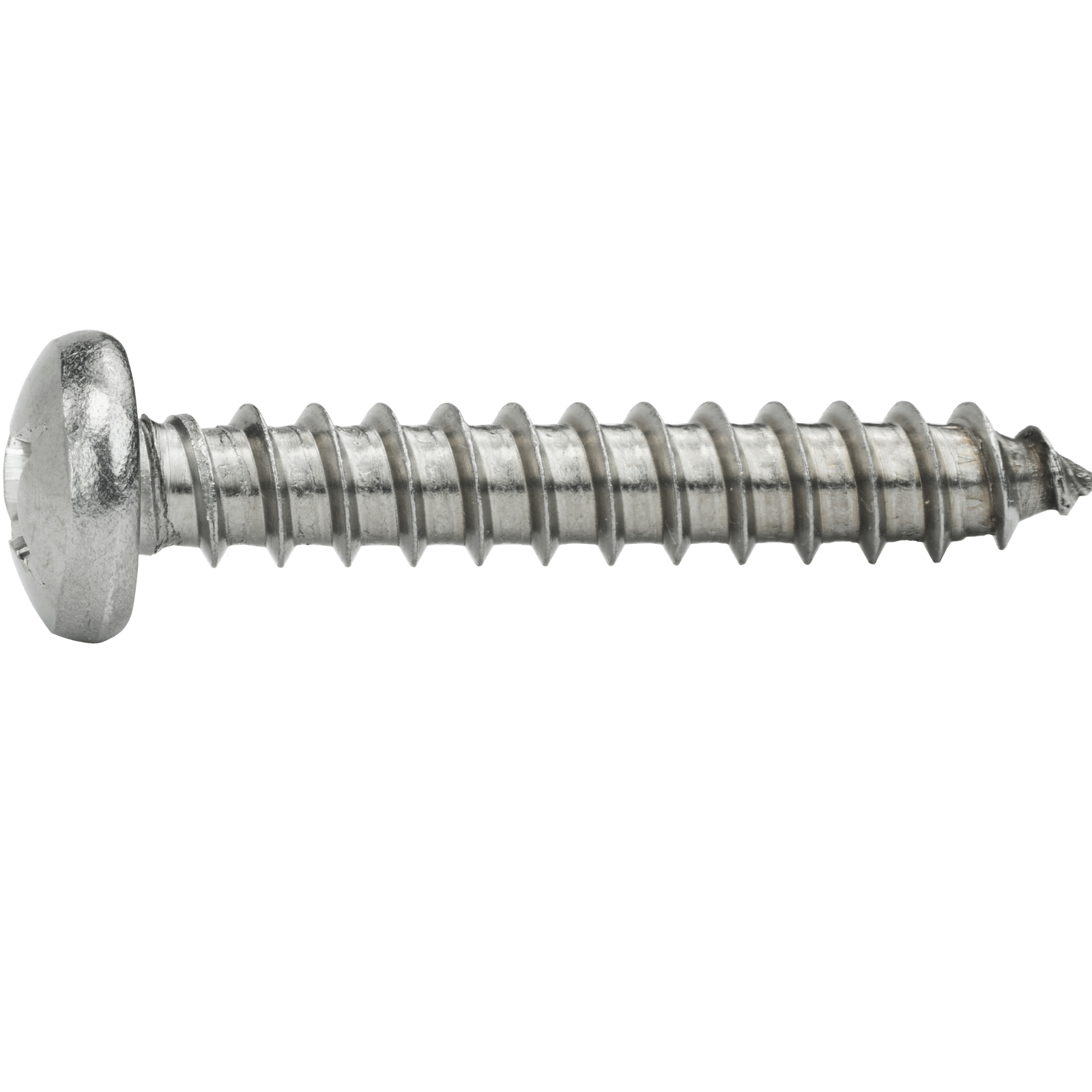 #8 Phillips Pan Head Sheet Metal Screws Self Tapping Stainless Steel All Lengths