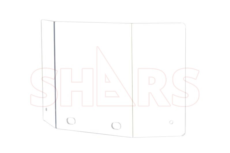 Shars 12.5″ W x 8″ H Polycarbonate Chip Guard for 5″ & 6″ Vise NEW R}