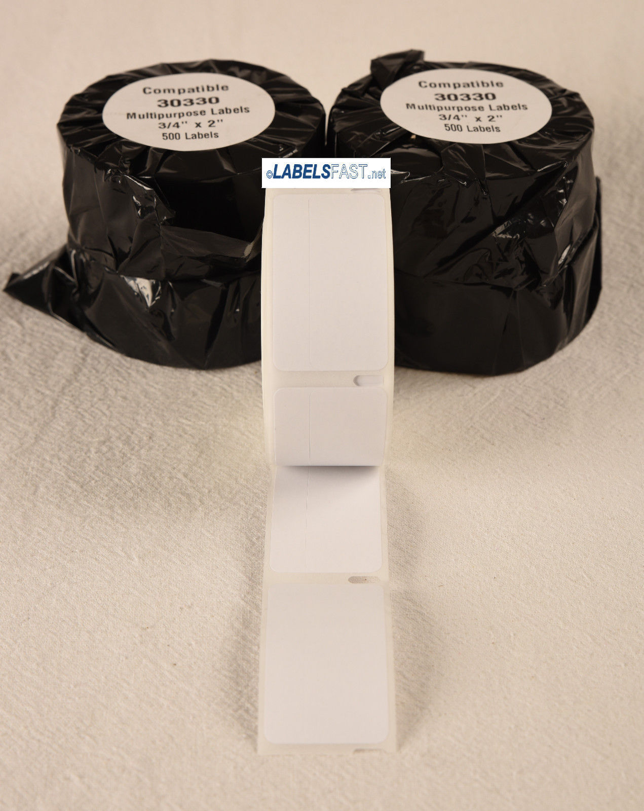 Compatible Dymo 30330-500 Return Address Labels/Roll-Label Size 3/4″ x 2″