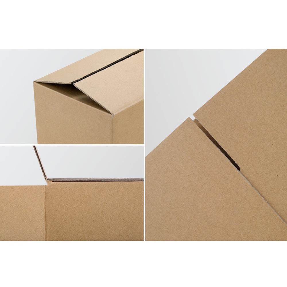 100 PCS 6x6x6 Packing Mailing Moving Shipping Boxes Corrugated Carton Paper Box