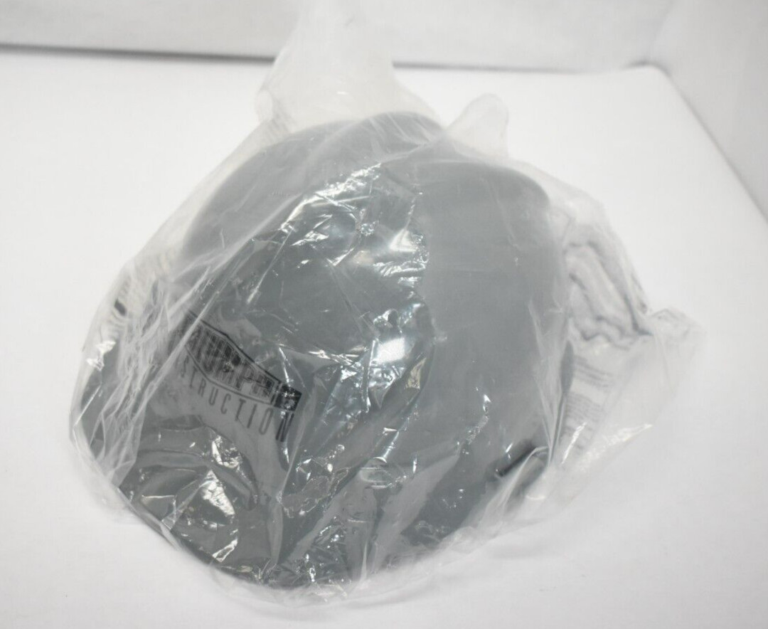 MSA V-Guard Type I Protective Helmet Gray Safety Hard Hat Branded 495736