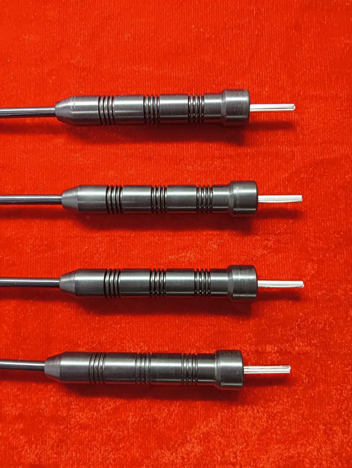 4pc – Laparoscopic Monopolar L-Hook 5mm & Monopolar Cable Reusable Instruments