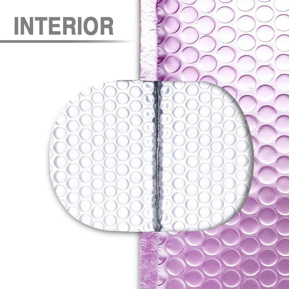 Any Size Color MATTE METALLIC Poly Bubble Mailers Mailing Padded Envelopes