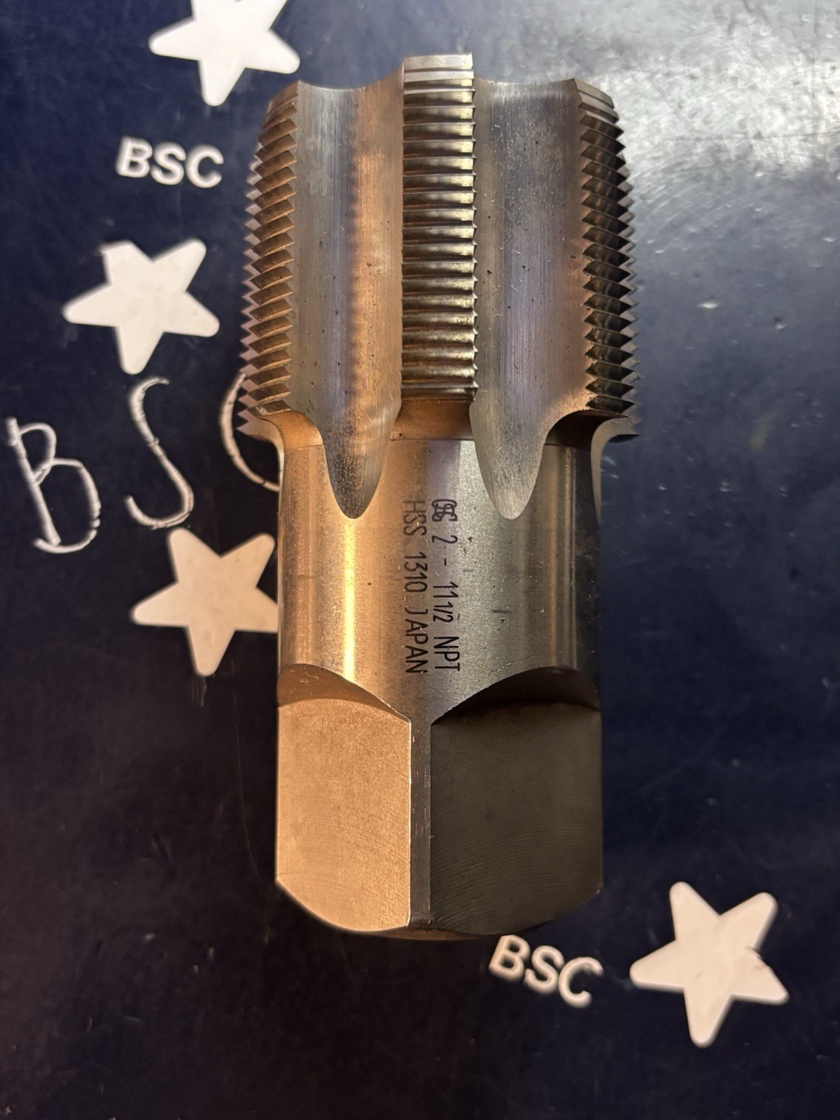 HERTEL 3/8-18 NPT Pipe Tap HSS INT 5FL USA 3/8” -18tpi ONE TAP