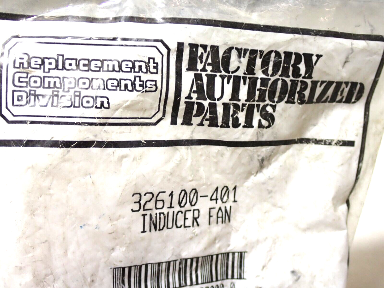 Carrier & Bryant 326100-401 Inducer Fan NEW