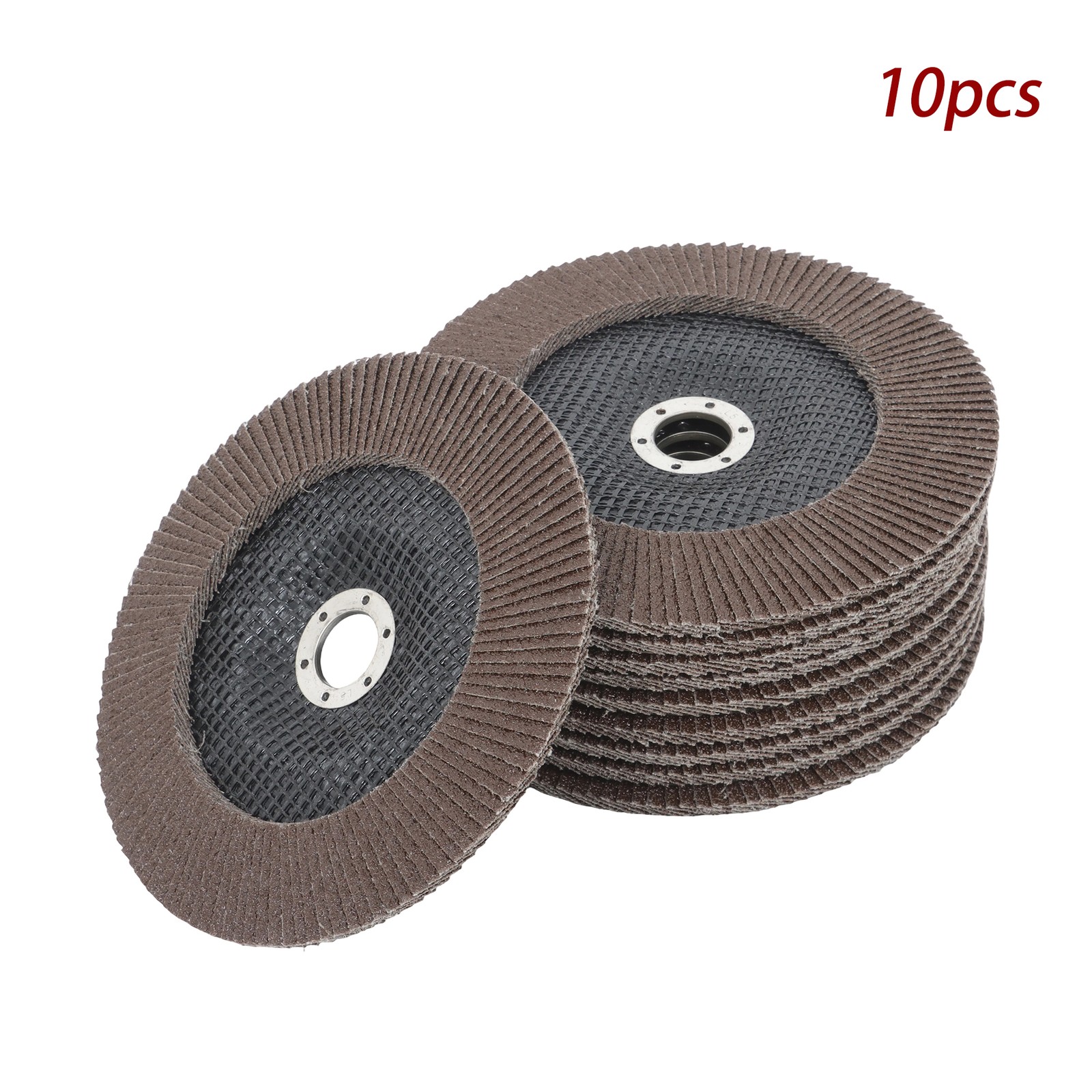 10 Pcs 7″ x 7/8-Inch T29 Flap Discs 40 Grit Flapper Wheel for Angle Grinder